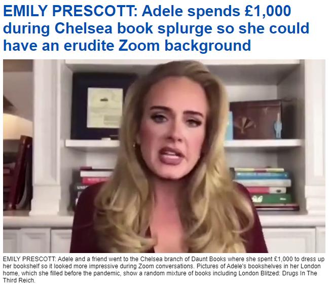 You Don't Need To Spend A Grand, Unlike Adele