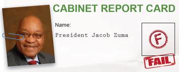 DA Report Card on Zuma