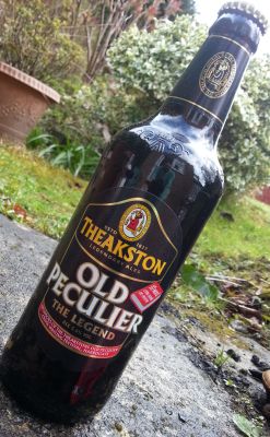 theakston old peculiar bottle angled